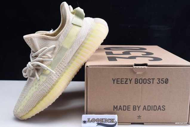 FX9028 V2 Adidas Flax Yeezy Boost 350 1010